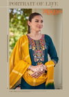 Mausam By Banwery 14KG Rayon With Heavy Embroidery Kurti With Plazo Dupatta Wholesale Market In Surat
